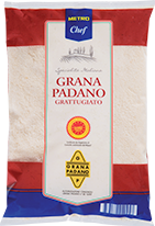 Grana padano strouhaný